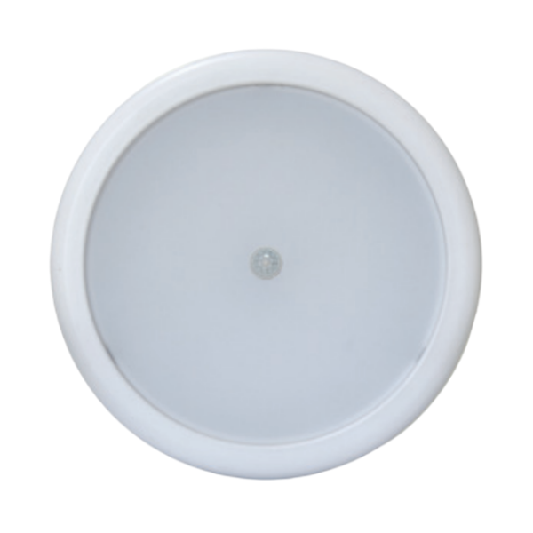 海灣HW-ZFJC-E9W-N657HW集中電源集中控制型消防應(yīng)急照明燈具（9W吸頂安裝，紅外感應(yīng)）